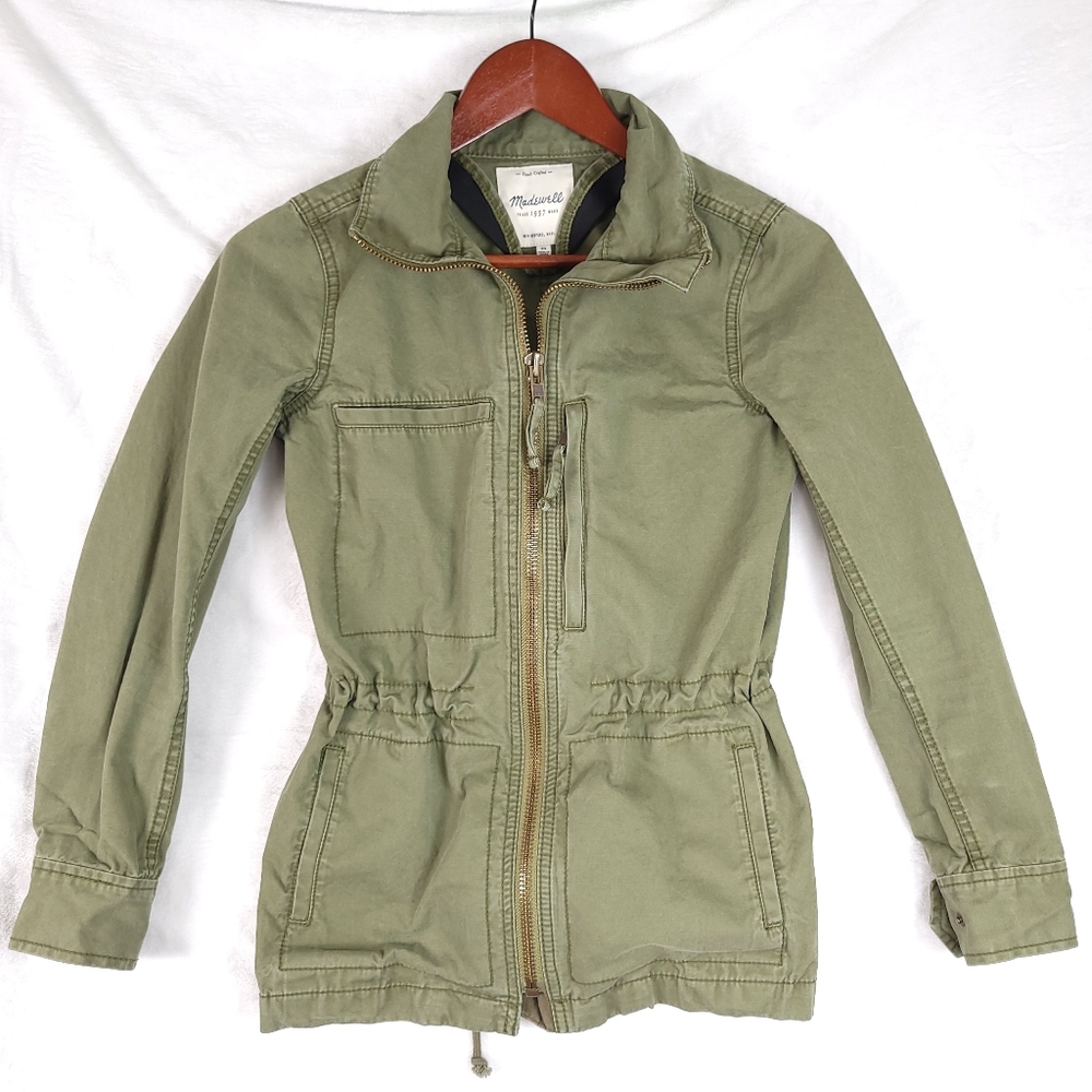 Madewell Fleet Jacket Desert Olive XS C3394